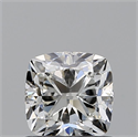 Natural Diamond 0.71 Carats, Cushion with  Cut, H Color, VVS2 Clarity and Certified by GIA