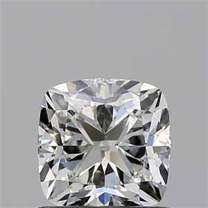 Foto Diamante Natural 0.71 quilates, Del cojín , Color H, claridad VVS2 y certificado GIA de