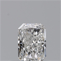 Natural Diamond 0.31 Carats, Radiant with  Cut, F Color, VVS1 Clarity and Certified by GIA