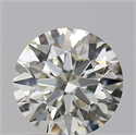 Natural Diamond 0.70 Carats, Round with Very Good Cut, L Color, SI1 Clarity and Certified by GIA