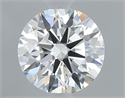 Natural Diamond 0.42 Carats, Round with Excellent Cut, G Color, VS1 Clarity and Certified by GIA
