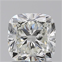 Natural Diamond 1.70 Carats, Cushion with  Cut, I Color, VS2 Clarity and Certified by GIA