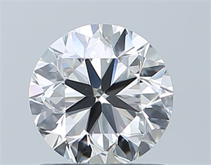 Picture of Natural Diamond 0.90 Carats, Round with Very Good Cut, G Color, VS1 Clarity and Certified by GIA