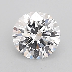 Picture of Lab Grown Diamond 1.04 Carats, Round with Excellent Cut, D Color, VVS2 Clarity and Certified by IGI