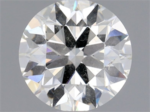 Picture of Natural Diamond 1.00 Carats, Round with Excellent Cut, I Color, SI2 Clarity and Certified by HRD
