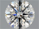 Natural Diamond 0.70 Carats, Round with Excellent Cut, G Color, SI1 Clarity and Certified by GIA