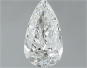 Diamante Natural 0.50 quilates, De pera , Color F, claridad SI1 y certificado GIA