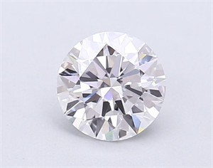 Picture of Lab Grown Diamond 1.02 Carats, Round with Ideal Cut, E Color, VS2 Clarity and Certified by IGI