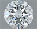 Natural Diamond 0.50 Carats, Round with Very Good Cut, G Color, VS1 Clarity and Certified by GIA