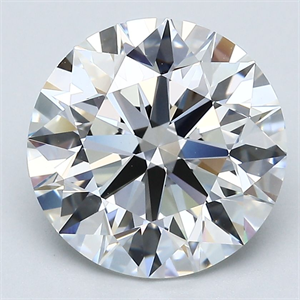 Picture of Natural Diamond 4.76 Carats, Round with Excellent Cut, G Color, VVS1 Clarity and Certified by GIA