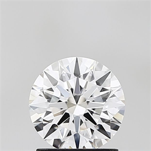 Picture of Lab Grown Diamond 1.30 Carats, Round with Ideal Cut, D Color, VVS2 Clarity and Certified by IGI