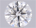 Del inventario de diamantes de laboratorio, 0.75 quilates, Redondo , Color F, claridad VVS2 y certificado IGI