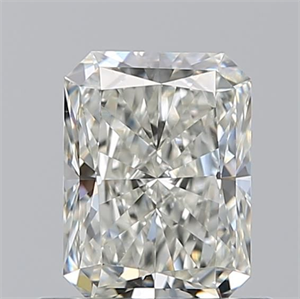 Picture of Natural Diamond 0.70 Carats, Radiant with  Cut, J Color, VS2 Clarity and Certified by GIA