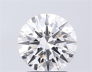 Picture of Lab Grown Diamond 1.46 Carats, Round with Ideal Cut, E Color, VS1 Clarity and Certified by IGI