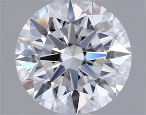 Picture of Lab Grown Diamond 1.06 Carats, Round with Ideal Cut, D Color, VVS2 Clarity and Certified by IGI