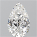 Natural Diamond 1.50 Carats, Pear with  Cut, E Color, VVS2 Clarity and Certified by GIA