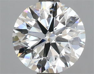 Picture of Lab Grown Diamond 1.50 Carats, Round with Excellent Cut, E Color, VVS2 Clarity and Certified by IGI