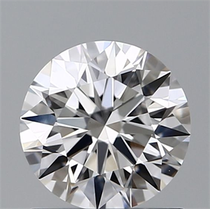 Picture of Lab Grown Diamond 1.03 Carats, Round with Ideal Cut, D Color, VVS2 Clarity and Certified by IGI