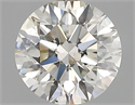 Natural Diamond 0.90 Carats, Round with Excellent Cut, I Color, SI1 Clarity and Certified by GIA