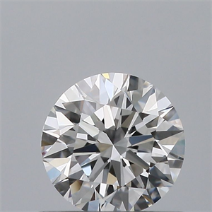 Picture of Natural Diamond 0.48 Carats, Round with Excellent Cut, D Color, VVS1 Clarity and Certified by GIA