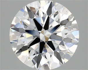 Picture of Lab Grown Diamond 3.01 Carats, Round with Ideal Cut, E Color, VS2 Clarity and Certified by IGI