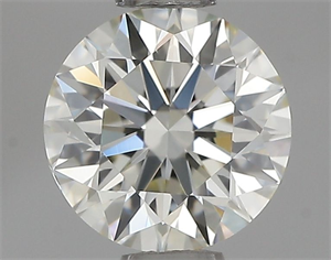Picture of Natural Diamond 0.70 Carats, Round with Excellent Cut, K Color, VS1 Clarity and Certified by IGI