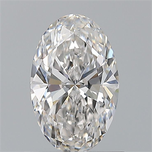 Foto Diamante Natural 0.80 quilates, Ovalado , Color G, claridad VVS1 y certificado GIA de
