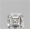 Diamante Natural 0.90 quilates, Asscher , Color G, claridad IF y certificado GIA