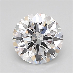 Picture of Lab Grown Diamond 1.02 Carats, Round with Ideal Cut, D Color, VVS1 Clarity and Certified by IGI