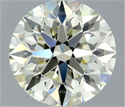 Diamante Natural 1.03 quilates, Redondo , Color K, claridad VS1 y certificado IGI