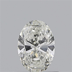 Picture of Natural Diamond 0.50 Carats, Oval with  Cut, G Color, VVS1 Clarity and Certified by GIA