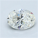 Diamante Natural 3.01 quilates, Ovalado , Color I, claridad VS1 y certificado GIA