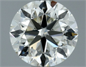Natural Diamond 0.70 Carats, Round with Very Good Cut, I Color, VS2 Clarity and Certified by IGI