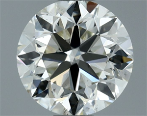 Picture of Natural Diamond 0.70 Carats, Round with Very Good Cut, I Color, VS2 Clarity and Certified by IGI