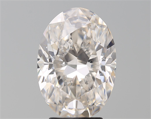 Foto Diamante Natural 4.01 quilates, Ovalado , Color J, claridad VVS2 y certificado GIA de