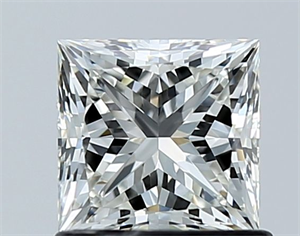 Picture of Natural Diamond 1.01 Carats, Princess with  Cut, I Color, VS1 Clarity and Certified by GIA