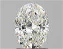 Natural Diamond 1.50 Carats, Oval with  Cut, I Color, VS2 Clarity and Certified by GIA