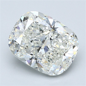 Picture of Natural Diamond 3.02 Carats, Cushion with  Cut, I Color, SI1 Clarity and Certified by GIA