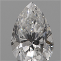 Natural Diamond 0.24 Carats, Pear with  Cut, E Color, SI2 Clarity and Certified by GIA