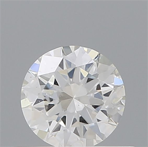 Foto Diamante Natural 0.42 quilates, Redondo , Color H, claridad I1 y certificado GIA de