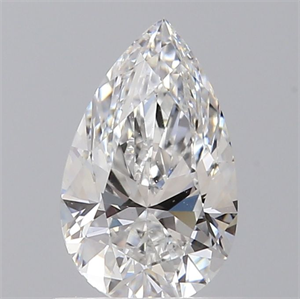 Picture of Natural Diamond 0.70 Carats, Pear with  Cut, E Color, VS1 Clarity and Certified by GIA