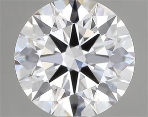 Picture of Lab Grown Diamond 1.05 Carats, Round with Ideal Cut, D Color, VVS2 Clarity and Certified by IGI