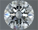 Natural Diamond 0.80 Carats, Round with Excellent Cut, H Color, VS1 Clarity and Certified by IGI