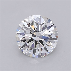 Picture of Lab Grown Diamond 1.03 Carats, Round with Ideal Cut, D Color, VS1 Clarity and Certified by IGI