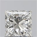Diamante Natural 0.71 quilates, Princesa , Color H, claridad VS1 y certificado GIA