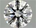 Lab Grown Diamond 1.45 Carats, Round with Ideal Cut, G Color, VS1 Clarity and Certified by IGI