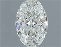 Diamante Natural 0.52 quilates, Ovalado , Color I, claridad VVS2 y certificado IGI