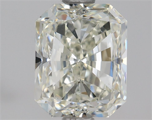 Picture of Natural Diamond 1.50 Carats, Radiant with  Cut, K Color, SI1 Clarity and Certified by GIA