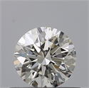 Natural Diamond 0.51 Carats, Round with Excellent Cut, G Color, VVS2 Clarity and Certified by IGI