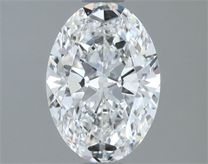 Foto Diamante Natural 1.01 quilates, Ovalado , Color E, claridad VS2 y certificado GIA de